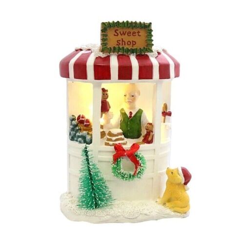 Case of (4) Ashland Tiny Treasures Mini Light Up Sweet Shop  - Lot 1003