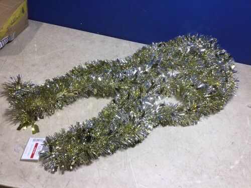 Case of (10) Ashland Tinsel Garland, 12'  - Lot 920