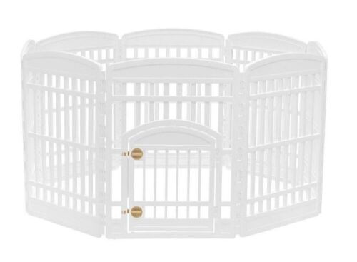 IRIS 34" Dog Exercise Playpen - Lot 291