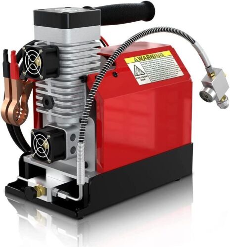 GX PUMP CS2 Portable PCP Air Compressor, 4500Psi/30Mpa, Oil-Free, 12V - Lot 40