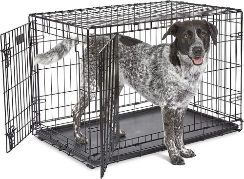 36" Black Wire Dog Kennel  - Lot 139