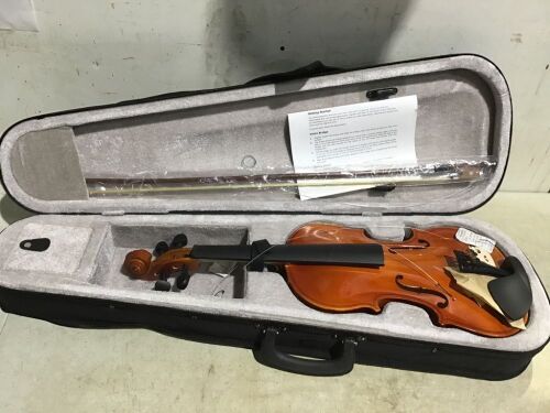 Violin w/ Case - Needs New Strings  - Lot 798