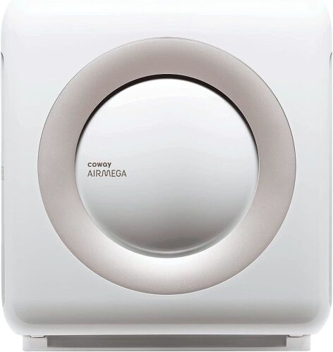 Coway Airmega AP-1512HH(W) True HEPA Purifier with Air Quality Monitoring, Auto, Timer, Filter Indicator, and Eco Mode, 16.8 x 18.3 x 9.7, White  - Lot 97