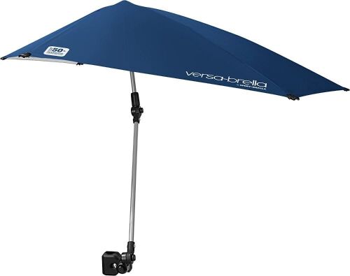 Sport-Brella Versa-Brella SPF 50+ Adjustable Umbrella with Universal Clamp  - Lot 1080