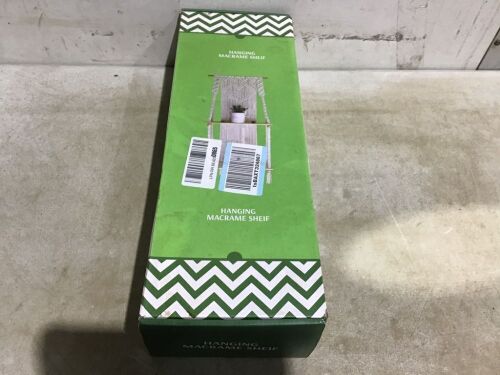 Hanging Macrame Shelf  - Lot 899