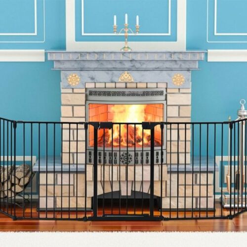 Fireplace Fence Baby Safety Fence - Lot 748