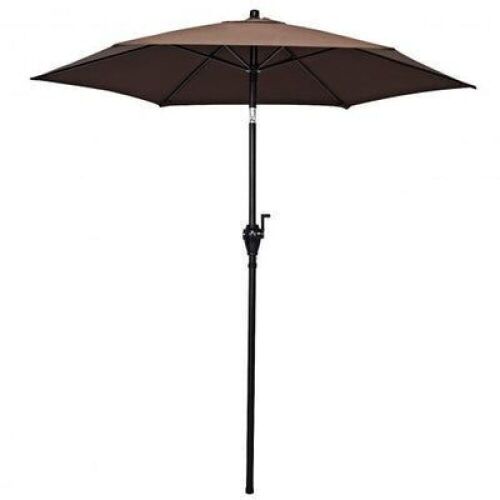 6.3ft Outdoor Patio Easy Tilt Umbrella Sunshade Cover without Base - Lot 854