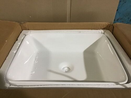 White Vessel Sink  - Lot 946