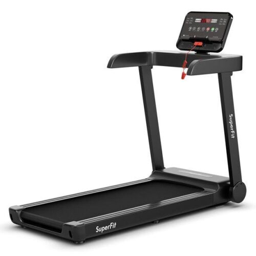 SuperFit 2.25HP Electric Treadmill Running Machine w/App Control  - Lot 483