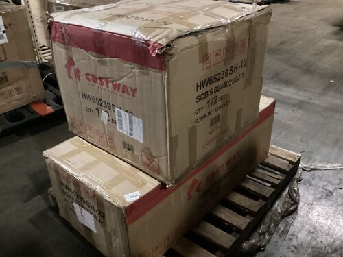 Sectional L-Shaped Couch, Dark Gray - Lot 55