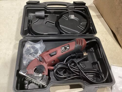 Multifunction Mini Circular Saw Machine Set, 400W High Powered Circular Saw Machine, Professional Compact Circular Saw - Lot 359