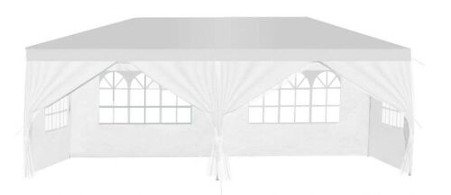 10'x20' Canopy Wedding Party Tent Outdoor Gazebo  - Lot 755