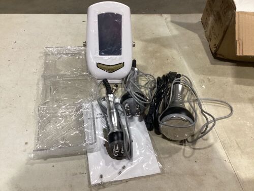 Portable 40k Blasting Fat Weight Loss Vacuum Cavitation System Instrument Multipolar RF Slimming Machine - Lot 314