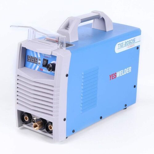 YESWELDER 200 Amp HF TIG Torch/Stick/Arc TIG Welder 110 & 220V Dual Voltage TIG Welding Machine  - Lot 113