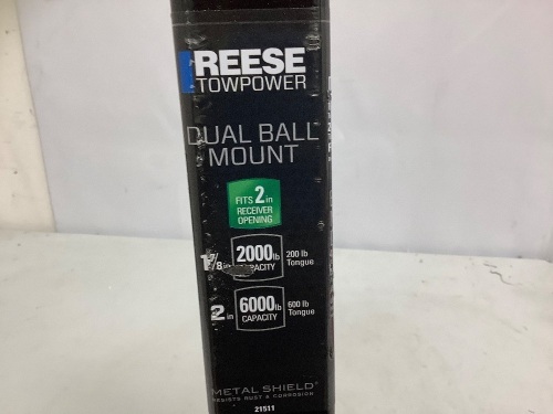 Reese Towpower Dual Ball Mount, E-Commerce Return - Lot 19