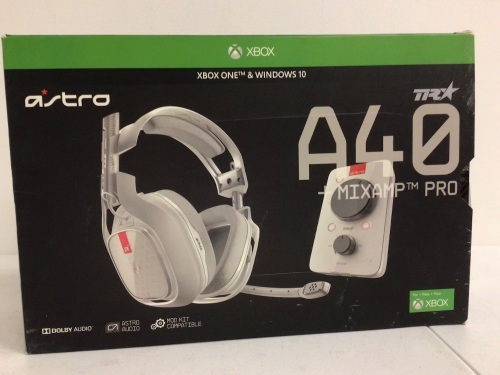 Xbox Astro A40 Mixamp Pro, E-Commerce Return, Untested, Sold as is - Lot 27