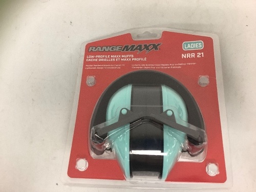 RangeMaxx Ladies Low Profile Muffs, Appears new, Sold as is - Lot 131