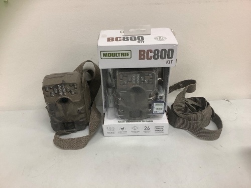 Lot of (2) Moutrie BC800 Trail Cameras, Untested, E-Commerce Return, Sold as is - Lot 138