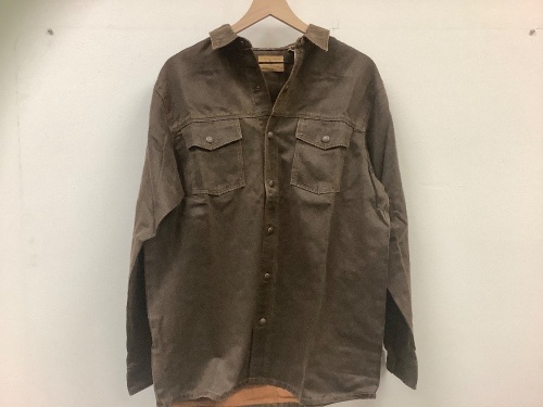 RedHead Ranch Suede Long-Sleeve Shirt Jacket for Men, L, Appears New, Sold as is - Lot 144