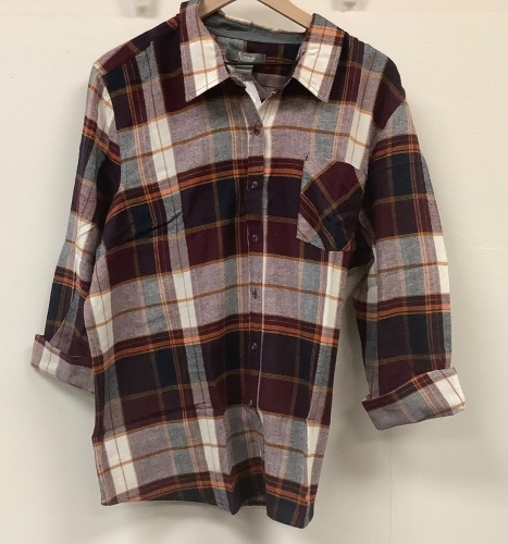 Natural Reflections Ladies Flannel Shirt, XXL, New, Sold as is - Lot 153