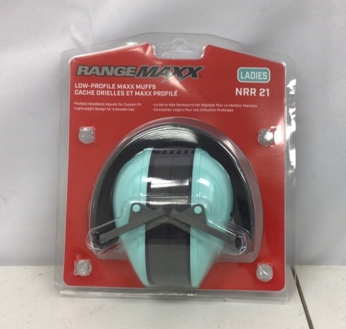 Range Maxx Ladies Low Profile Muffs, New, Sold as is - Lot 157