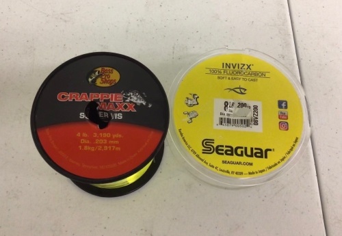 Lot of (2) Fishing Line, E-Commerce Return, Sold as is - Lot 165