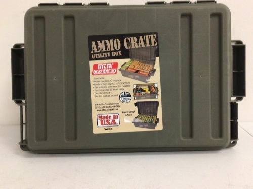 Ammo Crate Utility Box, Missing Latch, E-Commerce Return, Sold as is - Lot 183