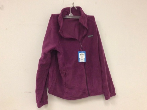 Columbia Women's Full Zip 2X, New, Sold as is - Lot 192
