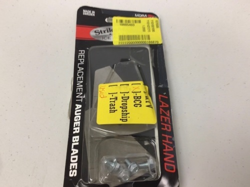 StrikeMaster Lazer Hand Ice Auger Replacement Blade, 7"  - E-Commerce Return, Sold as is - Lot 207
