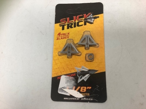 Slick Trick Magnum Replacement Blades, E-Commerce Return, Sold as is - Lot 258