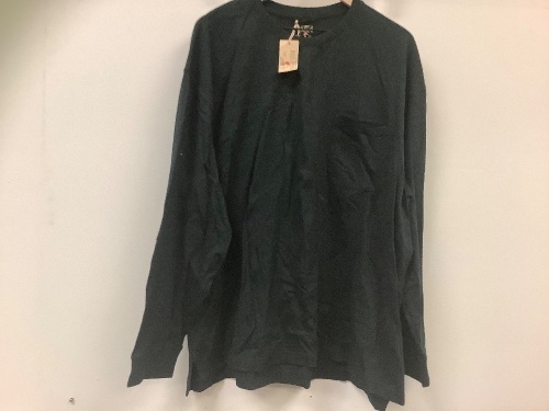 Red Head Mens Long Sleeve Pocket Tee, XL, New with Damage, Stain on Back, Sold as is - Lot 264
