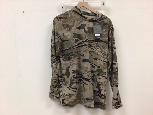 Mens Under Armour Camo Long Sleeve Shirt, Size M, E-Commerce Return - Lot 267