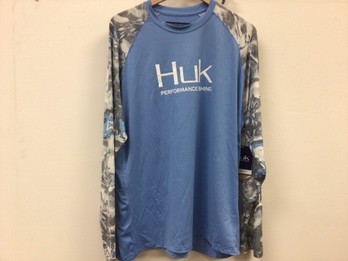 Huk Mossy Oak Double Header Long Sleeve, XL, E-Commerce Return - Lot 271
