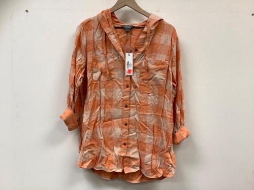 Natural Reflections Ladies Flannel Shirt, XL, E-Commerce Return, Sold as is - Lot 281