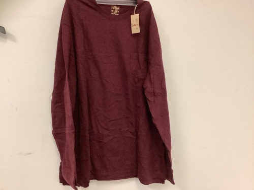 Red Head Long Sleeved Shirt, 2XL, Appears New - Lot 300