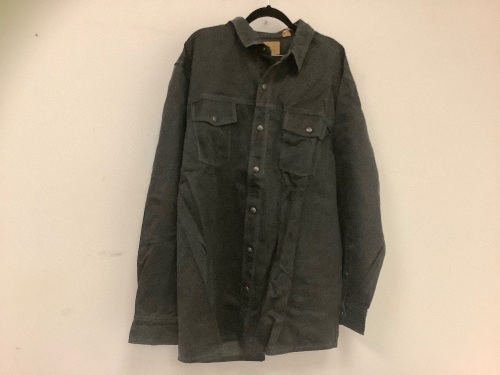 Redhead Ranch Mens Long Sleeve Button Down, 2XL, Appears New, Sold as is - Lot 315