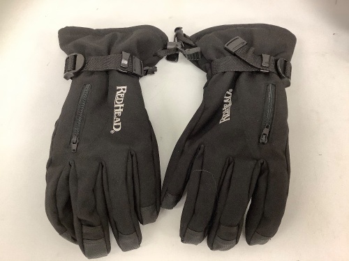 RedHead Men's Ski Gloves, Loose Seam on First Finger of Left Glove, Sold as is - Lot 362