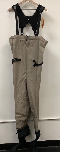 Premium Breathable Stocking-Foot Fishing Waders for Ladies, L, E-Commerce Return, Sold as is - Lot 371