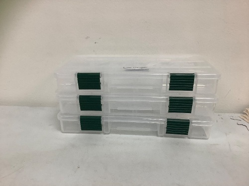 Lot of (3) Utility Boxes 9 1/8" x 5", E-Commerce Return, Sold as is - Lot 424