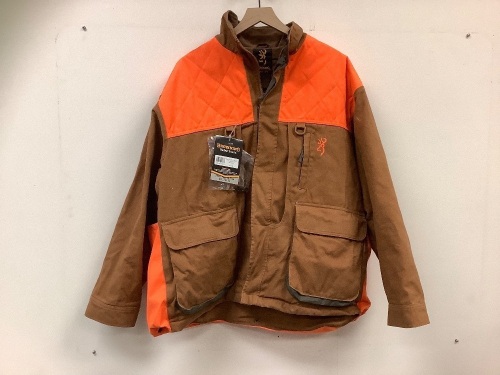 Browning Canvas Jacket for Men, L, E-Commerce Return, Some Snaps Came off, Sold as is - Lot 493