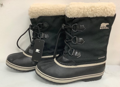 Sorel Nylon Waterproof Pac Boots for Kids, 4, E-Commerce Return, Sold as is - Lot 503