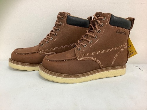 Roughneck Wedge Work Boots for Men, 10W, E-Commerce Return, Sold as is - Lot 506