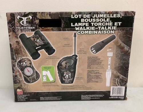 TrueTimber Walkie-Talkie Combo Set for Kids, E-Commerce Return, Untested, Sold as is - Lot 548