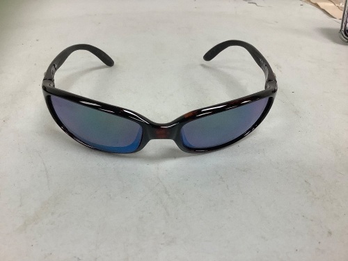 Costa Brine 580g Polarized Sunglasses - Tortoise/Green Mirror, E-Commerce Return, Sold as is - Lot 504