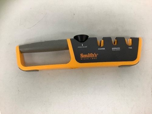 Smith's Adjustable Angle Pull-Thru Knife Sharpener, E-Commerce Return, Sold as is - Lot 566