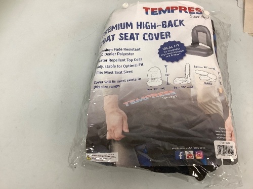 Tempress Boat Seat Cover, E-Commerce Return, Missing Pieces, Sold as is - Lot 384