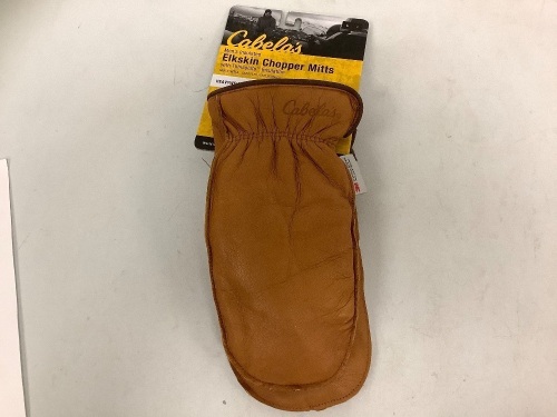 Mens Elkskin Chopper Mitts, Size L, E-Commerce Return - Lot 409