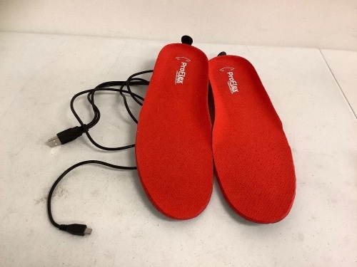 ProFlex Outdoor Heated Insoles, XXL, Untested, E-Commerce Return - Lot 516