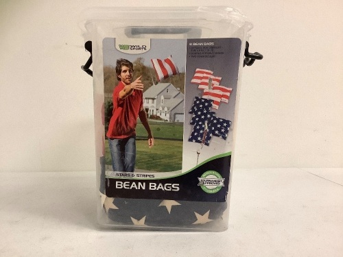 Stars and Stripes Bean Bags, One Has a Hole, E-Commerce Return - Lot 527