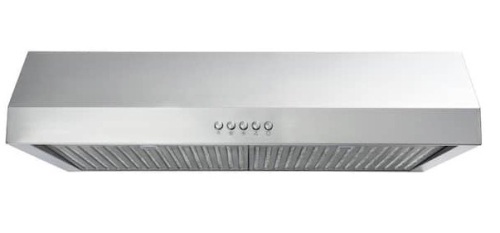 Vassani 30 in. W Under Cabinet Range Hood in Stainless Steel - Lot 112